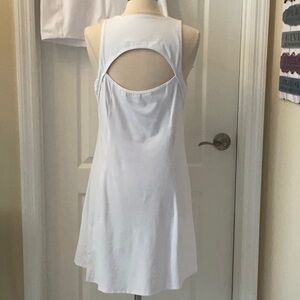 Halara Cloudful Air Open Back Separate Shorts Active Wear Dress XL